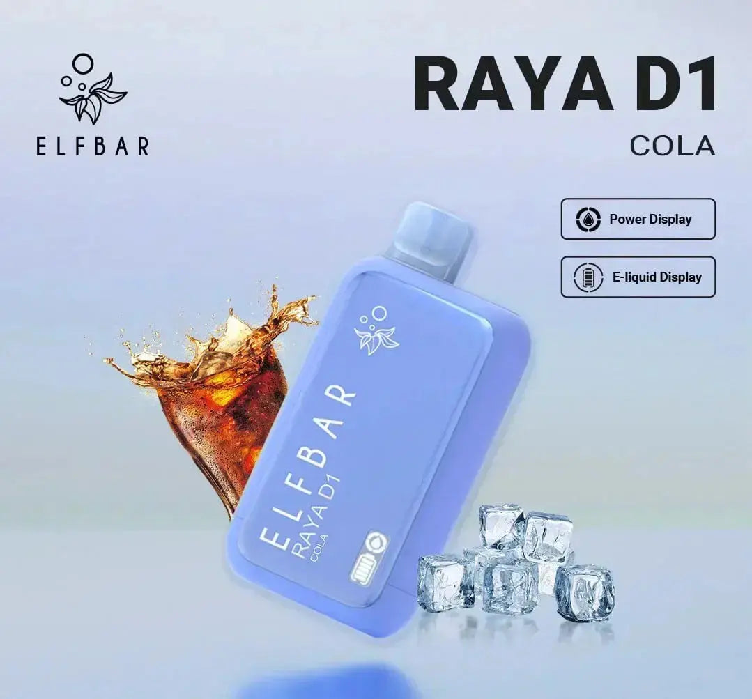 ELF BAR RAYA D1 – Cola - Vape Shop Kochi VapeshopKochi