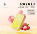 ELF BAR RAYA D1 – Lychee Juicy Peach - Vape Shop Kochi VapeshopKochi