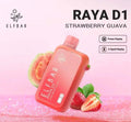ELF BAR RAYA D1 – Strawberry Guava - Vape Shop Kochi VapeshopKochi