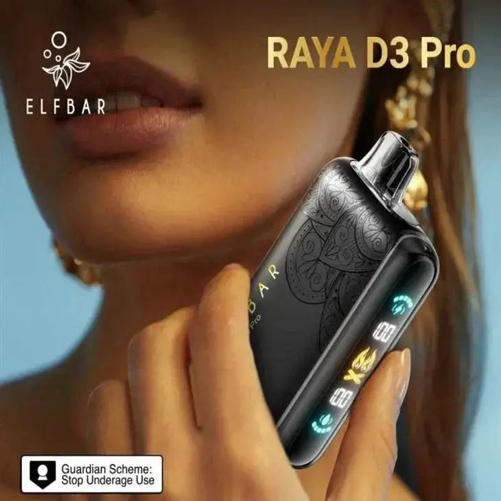 Elf Bar Raya D3 Pro 30K Peach Mango Watermelon Ice - Vape Shop Kochi VapeshopKochi