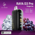 Elf bar Raya d3 pro -30k Grape ice - Vape Shop Kochi VapeshopKochi