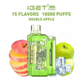 IGET FLARE B10000 – Double Apple - Vape Shop Kochi VapeshopKochi