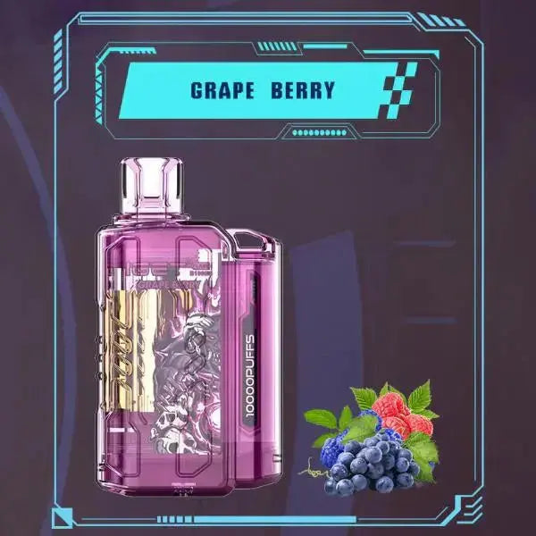 IGET FLARE B10000 – Grape Berry - Vape Shop Kochi VapeshopKochi