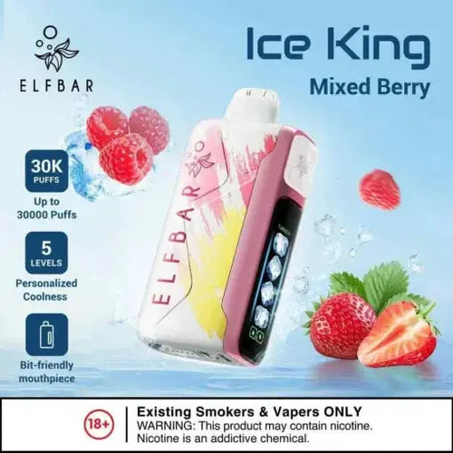 Elf Bar Ice King – Mixed Berries – 30K - Vape Shop Kochi VapeshopKochi