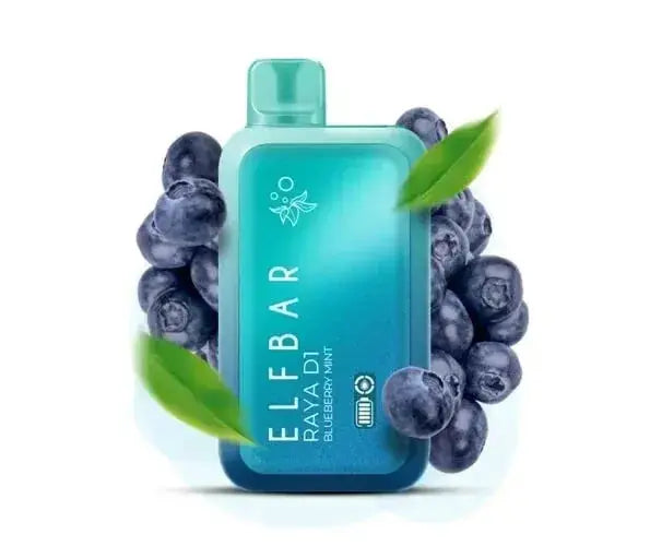 ELF BAR RAYA D1 – Blueberry Mint - Vape Shop Kochi VapeshopKochi