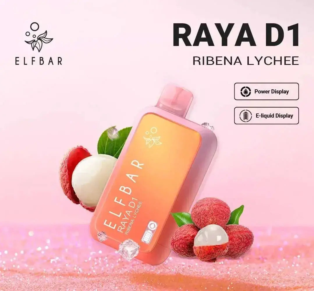 ELF BAR RAYA D1 – Ribena Lychee - Vape Shop Kochi VapeshopKochi